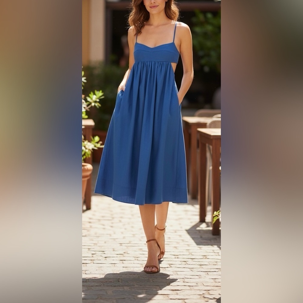 Aqua Womens Havana Linen Blend Boho
Sundress